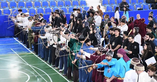 Yozgat ta Tarih İçin Bir Ok At yarışması 448 sporcu ata sporunda buluştu Yozgat Haberleri