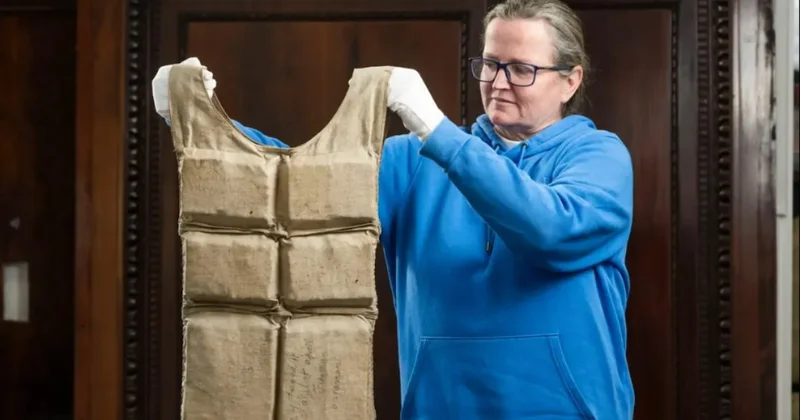 Titanik ten kalan can yeleği 530 bin sterline satıldı Sözcü Gazetesi