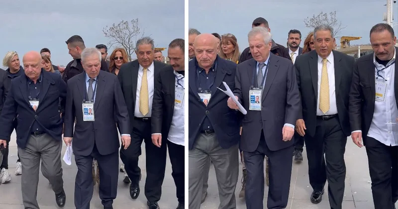 Aziz Yıldırım ve Mahmut Uslu arasında dikkat çeken diyalog