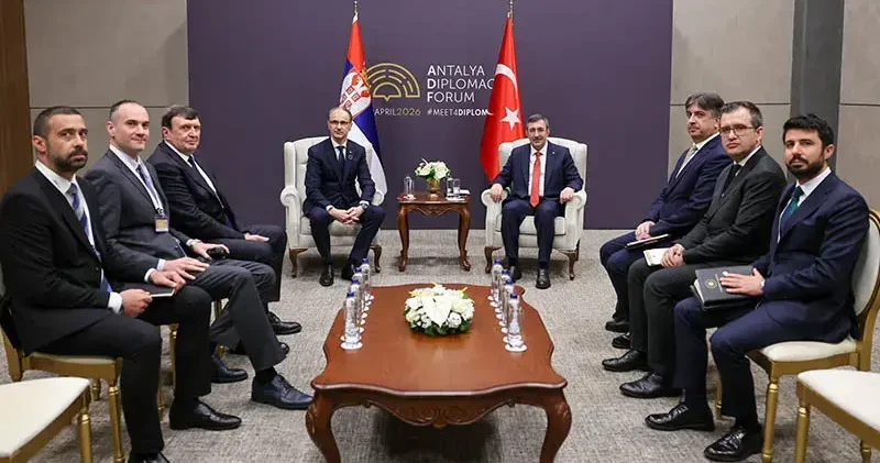 Cevdet Yılmaz dan Antalya Diplomasi Forumu temasları