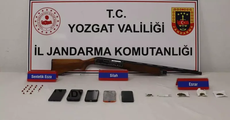 Yozgat ve Ankara da düzenlenen uyuşturucu operasyonunda 5 zanlı yakalandı