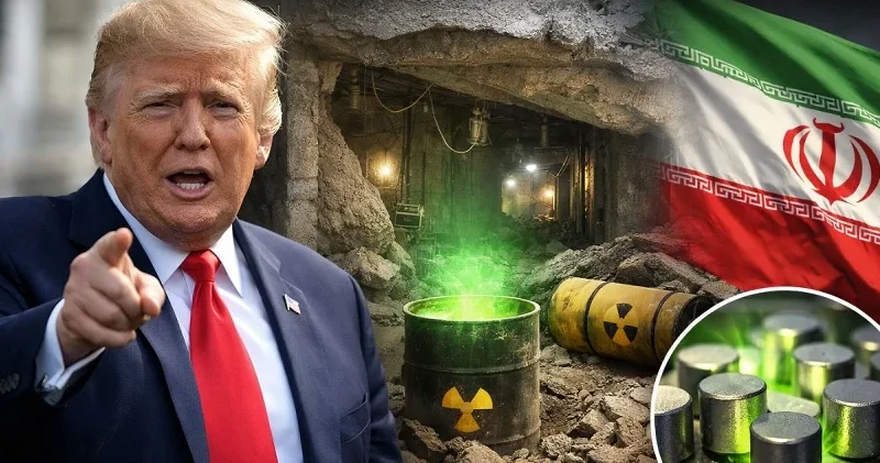 Trump her konuda mutabakata varıldı deyip duyurdu: İran la uranyumu çıkarıp ABD ye götüreceğiz Amerika Haberleri