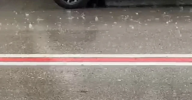 Elazığ da sağanak yağış etkili oldu VİDEO İZLE