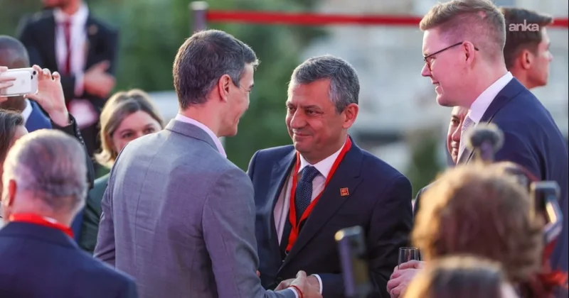 Özgür Özel, Sanchez ile bir araya geldi Sözcü Gazetesi