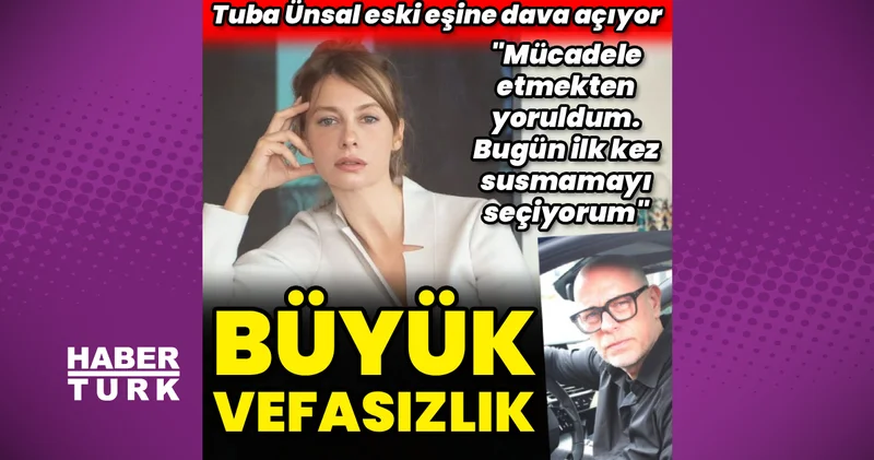 Tuba Ünsal dan eski eşi Murat Pilevneli ye tepki Magazin haberleri
