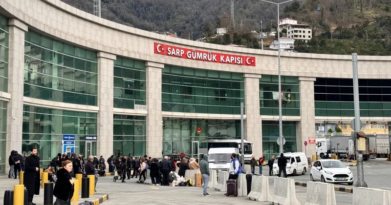 Sarp tan 2026 nın ilk çeyreğinde 1 milyona yakın yolcu geçti