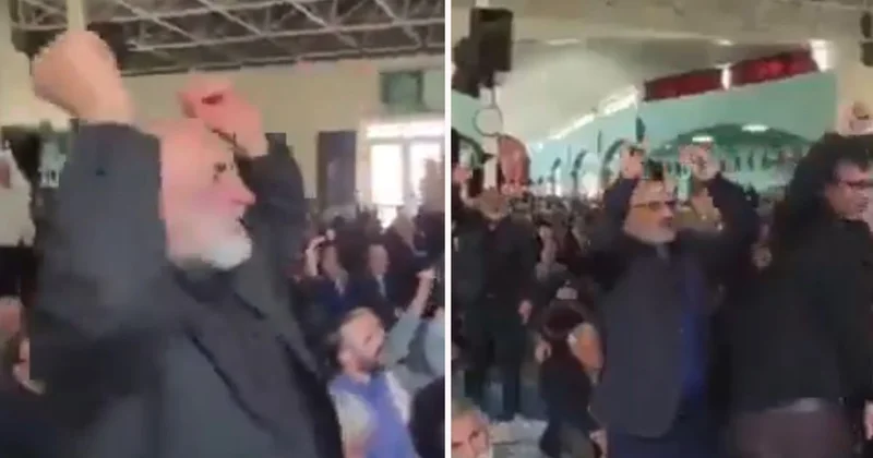 İran daki toplantıda Yaşasın Türkiye sloganları