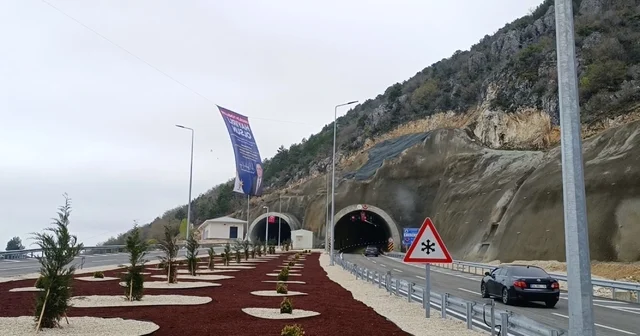 Karadeniz i İç Anadolu ya bağlayan Kırkdilim Tünelleri trafiğe açıldı Çorum Haberleri