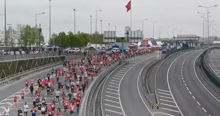 21 inci İstanbul Yarı Maratonu nedeniyle bazı yollar trafiğe kapatılacak