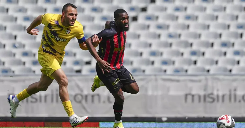 Ligin dibine demir atan ekiplerin maçında Eyüpspor Fatih Karagümrük ü deplasmanda devirdi!
