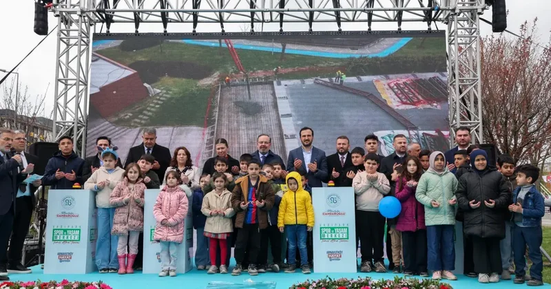 Arnavutköy de 3 yeni eser hizmete açıldı, yaşam merkezinin temeli atıldı