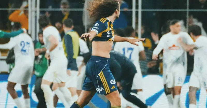 Guendouzi den dün geceye damga vuran hareket: Maç biter bitmez...