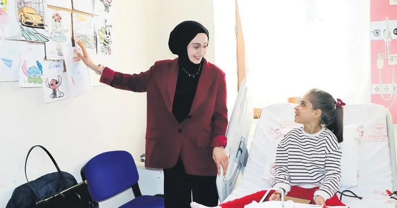 Diyaliz yatağı okul sırası oldu