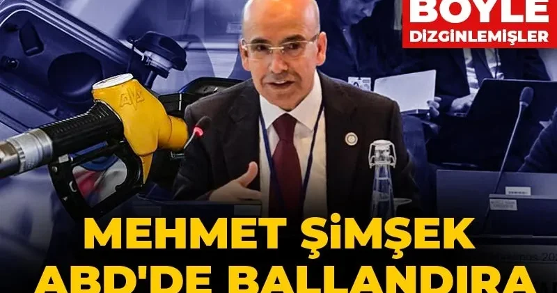 Mehmet Şimşek Amerika da akaryakıt fiyatlarını nasıl dizginlediklerini anlattı