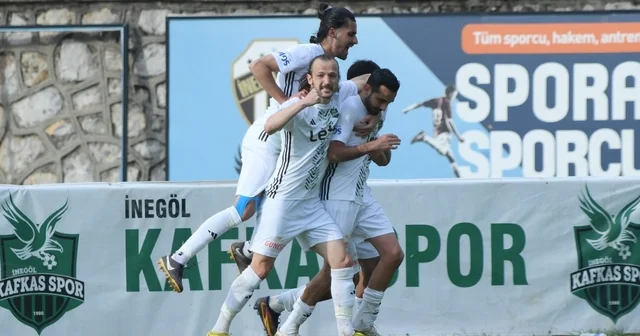 İnegöl Kafkas Spor Kulübü şampiyon oldu, 2. Lig e yükseldi Bursa Haberleri