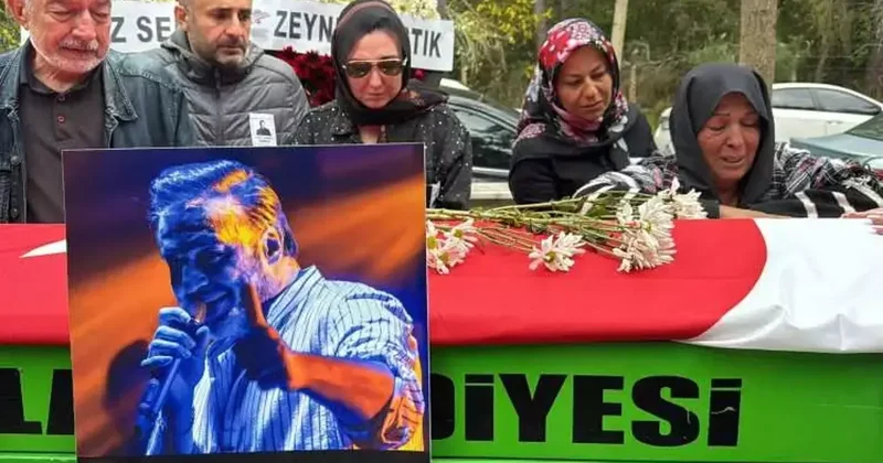 Rıza Tamer in cenazesinde gözyaşları sel oldu: Son yolculuğuna gitarıyla uğurlandı