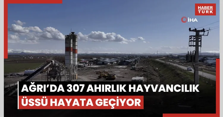 Ağrı’da 307 ahırlık hayvancılık üssü hayata geçiyor