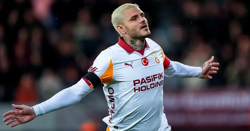 Gol orucunu bozan Icardi Süper Lig de ilki yaşadı