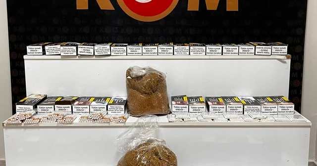 Kırşehir de 12 bin dolu makaron ele geçirildi Kırşehir Haberleri