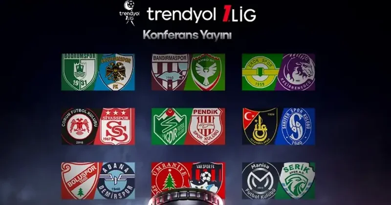 Trendyol 1. Lig’de şampiyonluk ve yükselme heyecanı nefesleri kesecek! Konferans yayın müjdesi Fanatik Gazetesi Futbol Haberleri Spor
