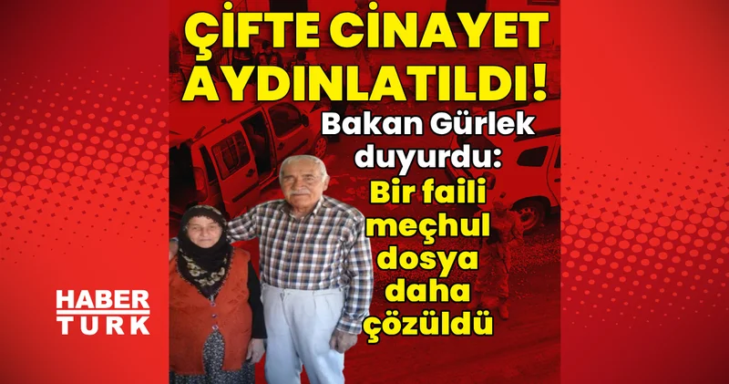Son dakika: Bakan Gürlek duyurdu: Bir faili meçhul dosya daha çözüldü Son dakika haberleri