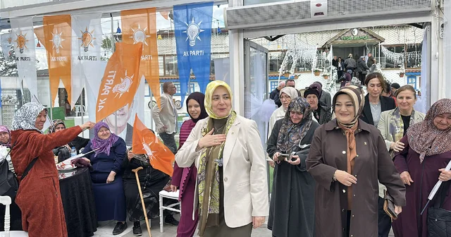AK Parti li Ercan, Kütahya da kadınlarla bir araya geldi Kütahya Haberleri