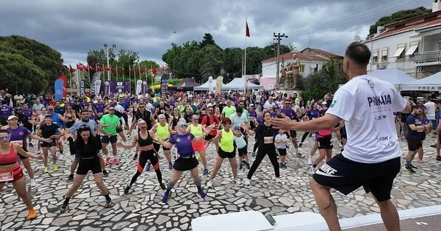 Foça da maraton coşkusu İzmir Haberleri