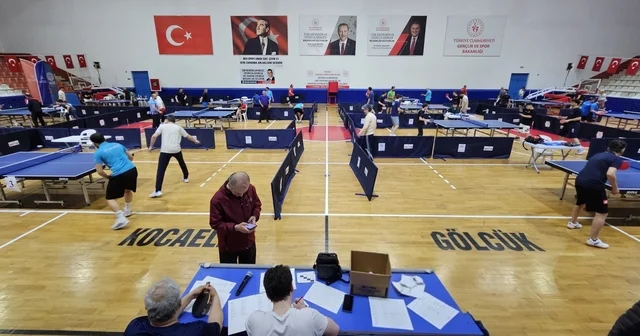 Gölcük te masa tenisi heyecanı Kocaeli Haberleri