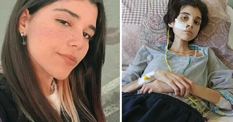 Geçirdiği operasyondan sonra hayatı kabusa döndü: 17 yaşındaki Ünzile 30 kiloya düştü