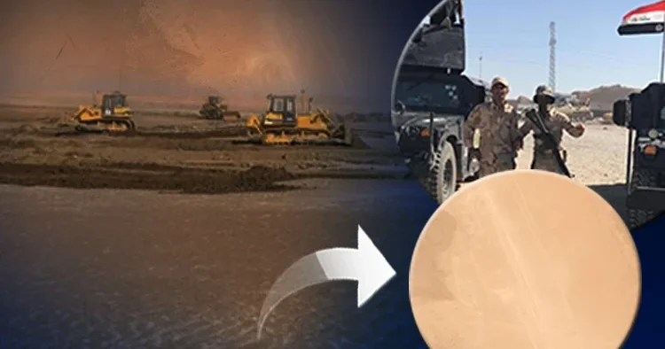 Irak ta ikinci gizli İsrail üssü tespit edildi: Askerler, helikopterler ve iniş pisti aylarca bölgede gizlenmiş!