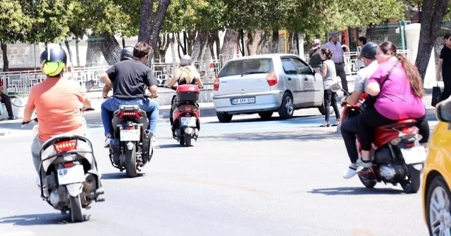 Muğla da 4 kişiden birisi motosiklet sahibi Muğla Haberleri