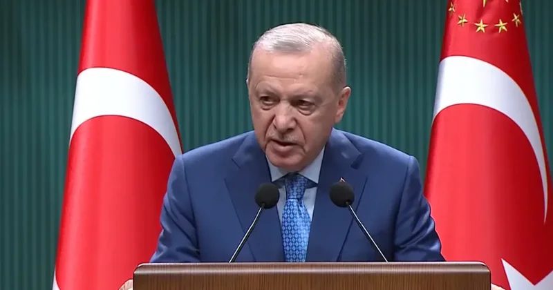 Kabine Toplantısı sona erdi! Cumhurbaşkanı Erdoğan dan önemli açıklamalar