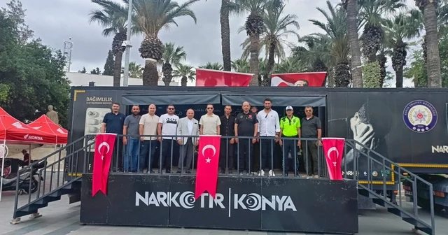 Bodrum da uyuşturucuya teknolojik savaş: Narko tır meydana konuşlandı Muğla Haberleri