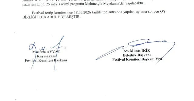 Havza 25 Mayıs Festivali, sel felaketi nedeniyle iptal edildi Samsun Haberleri