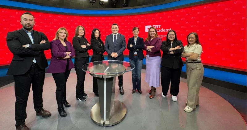 Kamera karşında etkili iletişimin sırları TRT Akademi eğitiminde