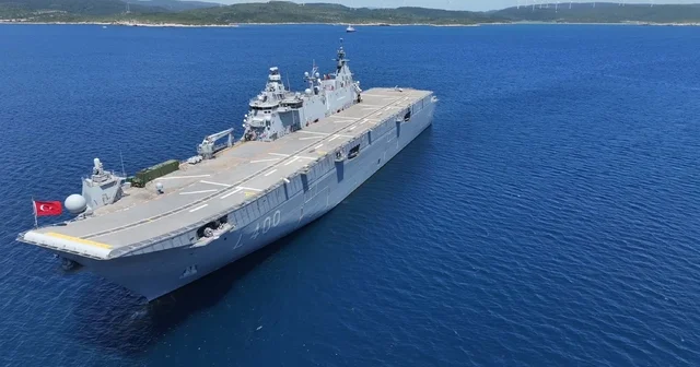 TCG Anadolu nun imkan ve kabiliyetleri sergilendi İzmir Haberleri