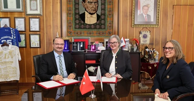 Avusturya ile kültürel ve akademik iş birliğini güçlendirecek protokol için imzalar atıldı Erzurum Haberleri