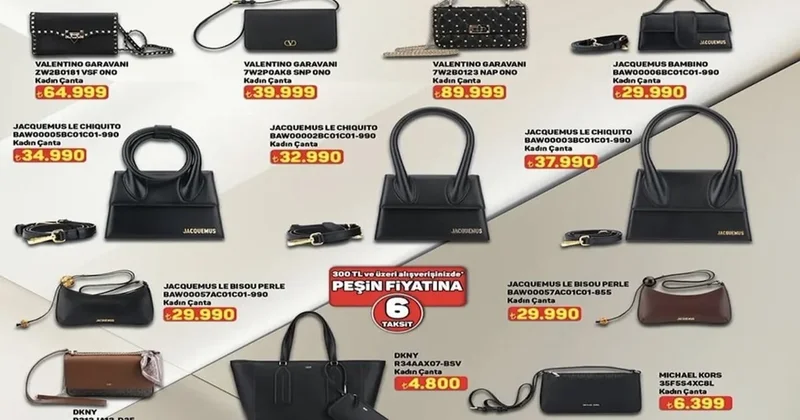 Ucuzluk marketi, 90 bin liralık lüks çanta satıyor Sözcü Gazetesi
