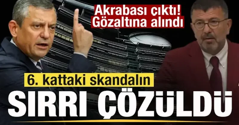 6. kattaki rüşvetin sırrı çözüldü!! Çantacı Veli Ağbaba’nın akrabası çıktı! Gözaltı kararı