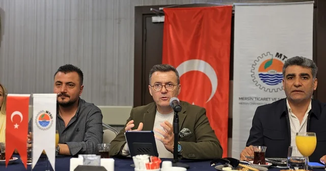 Mersin iş dünyası ortak akılda buluştu: Üretim, ihracat ve lojistik masaya yatırıldı MTSO Başkanı Çakır: Tüm yollar Mersin e çıkıyor Mersin Haberleri