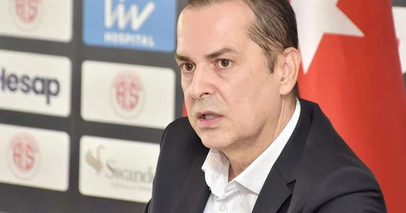Antalyaspor Başkanı Rıza Perçin den Fenerbahçe ve Trabzonspor a olay tepki: Hakkımız helal değil, hesaplaşacağız