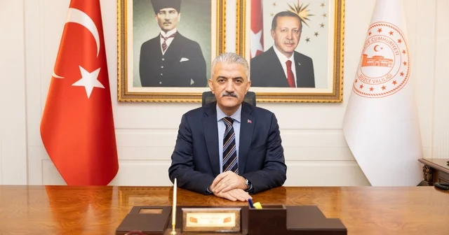 Vali Makas, 107 yıl önce yakılan meşale hiç sönmedi Düzce Haberleri