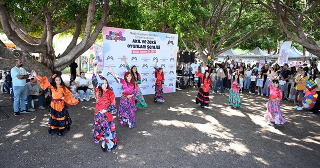 Mersin de çocuklar akıl ve zeka oyunları şenliğinde buluştu Mersin Haberleri