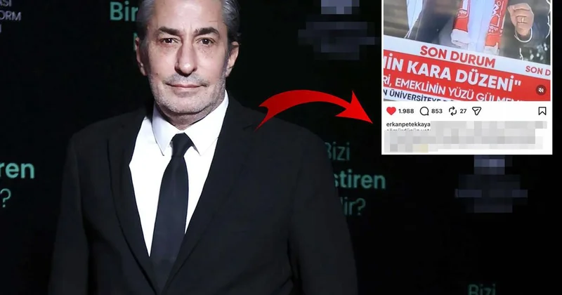 Erkan Petekkaya dan tartışma yaratan Özgür Özel paylaşımı! Apar topar sildi