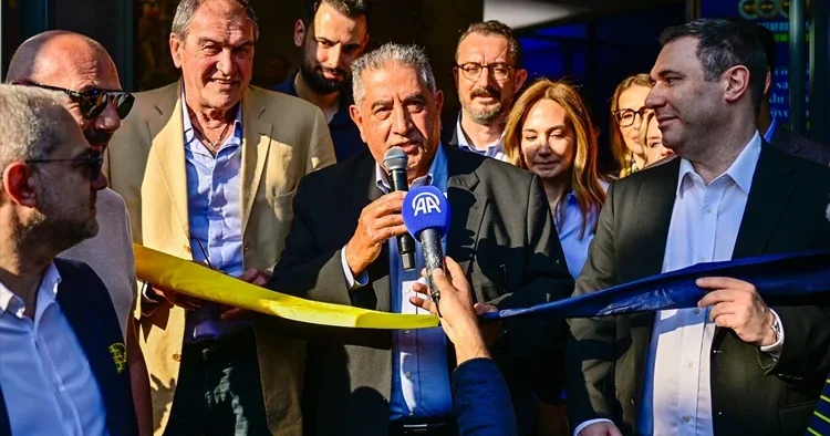 Aziz Yıldırım ın seçim ofisi açıldı, Mahmut Uslu dan açıklama!