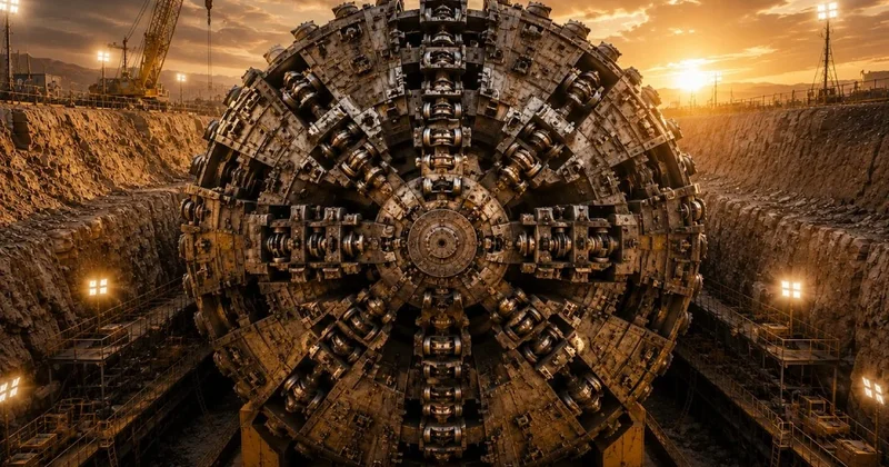 Çölün altını oyup dev tüneller açacaklar: 500 milyar dolarlık projede yer altı operasyonu başladı Sözcü Gazetesi