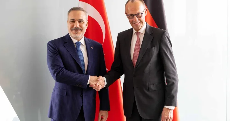 Dışişleri Bakanı Fidan, Almanya Başbakanı Merz ile görüştü Politika Haberleri