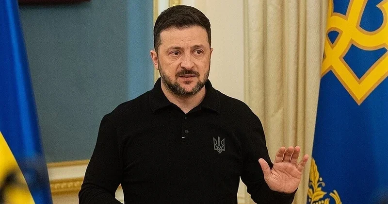 Zelenski duyurdu: Dronlarımız Moskova yı vurdu
