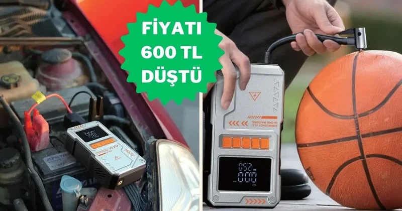 Dördü bir arada akü takviye cihazında indirim var!