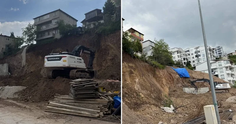 Kocaeli de toprak kayması nedeniyle 5 bina tahliye edildi Kocaeli Haberleri